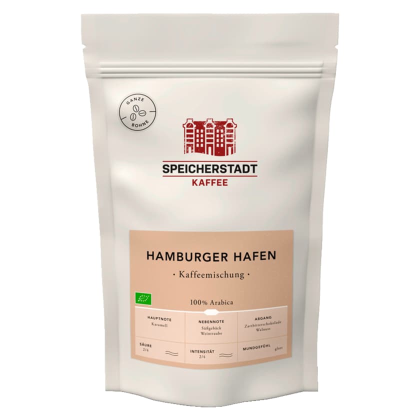 Hamburger Bio Hafen Kaffeemischung gemahlen 250g